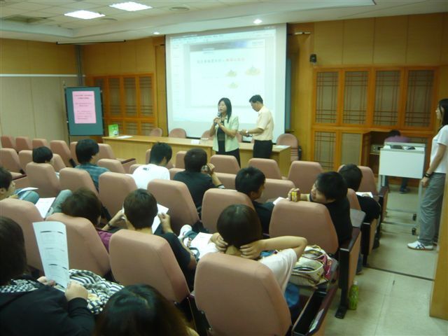 德莎運通陳秀玲經理演講圖片